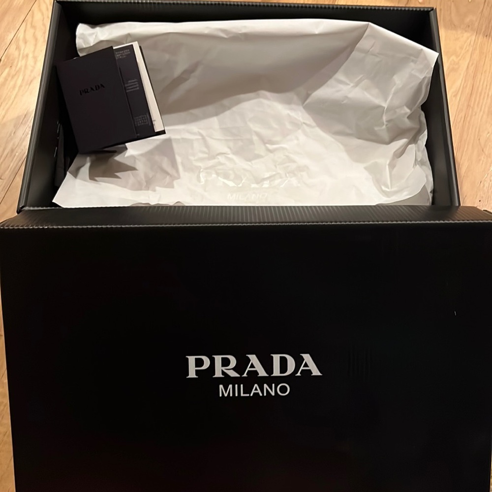 Prada shoes, box